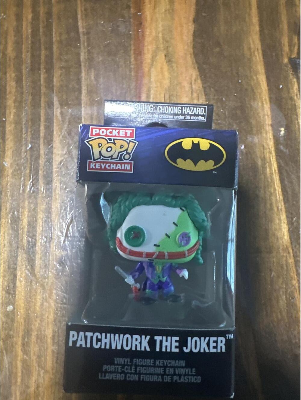 Pocket Pop! Keychain Patchwork The Joker DC Batman Vinyl Figure
